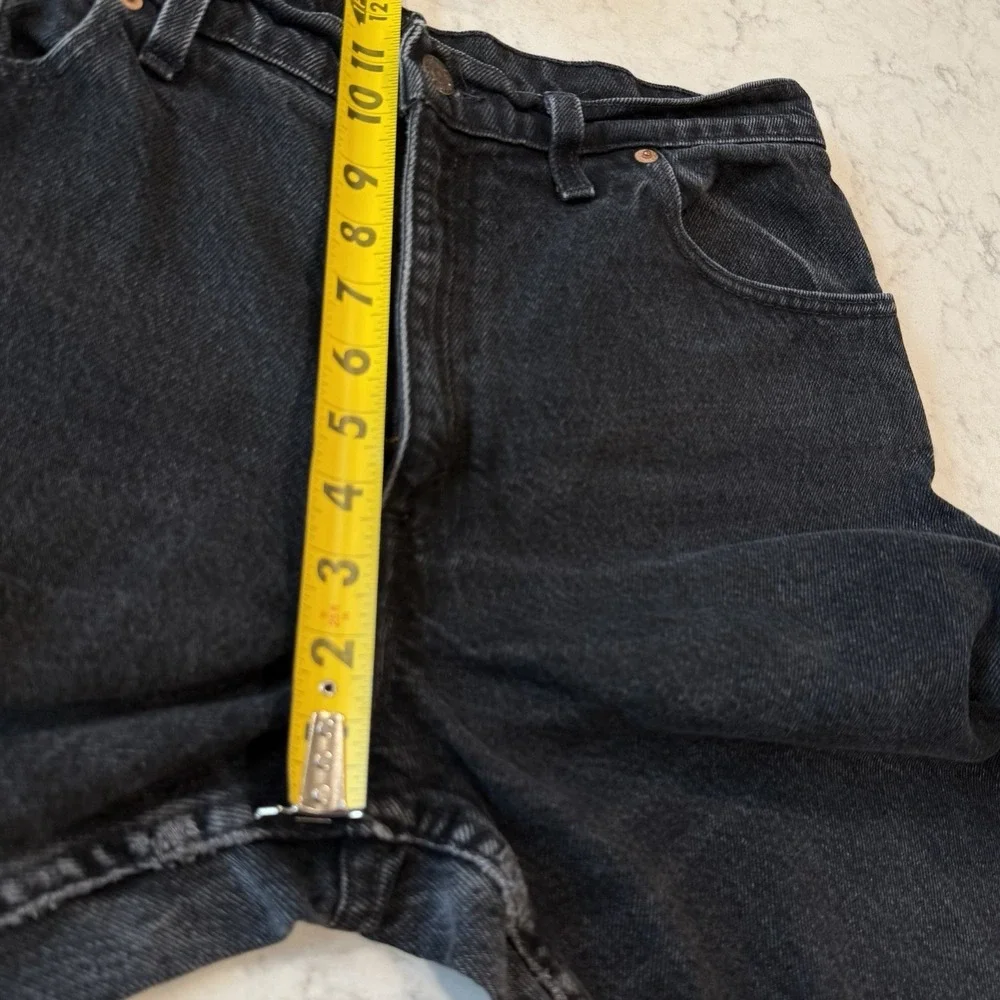 VTG Levi's 550 Black Jeans Size 13 Tapered 31x29 100% Cotton Made In USA 90s